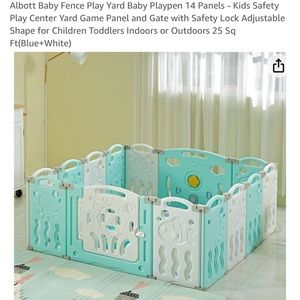Play yard for toddlers and little ones